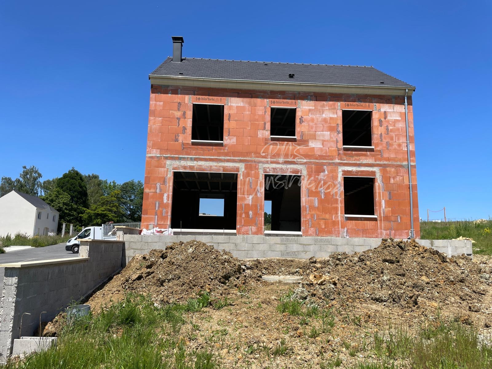 Avant arrière maison