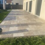 terrasse carrelage CHAILLY EN BIERE